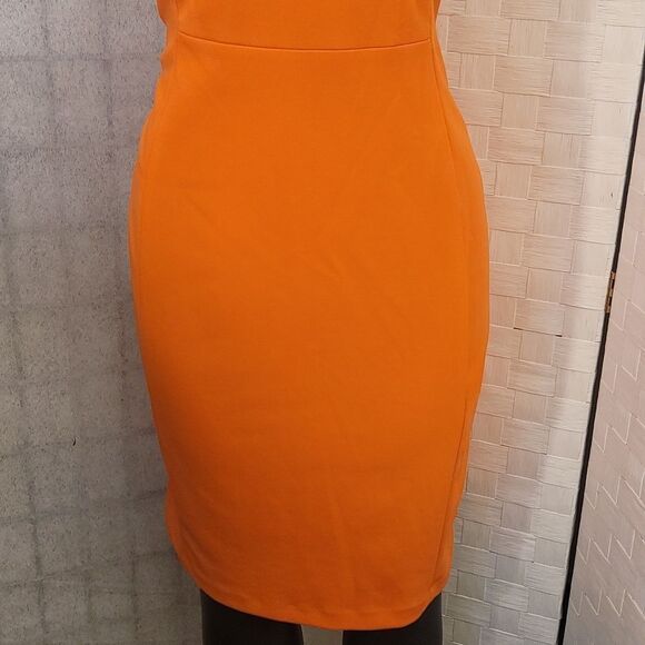 BRAND NEW CALVIN KLEIN PETITE SCUBA CREPE TIE-NECK SLEEVELESS WOMEN'S DRESS - Picture 4 of 14